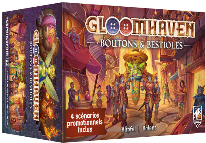Cephalofair Games Gloomhaven : Boutons & Bestioles