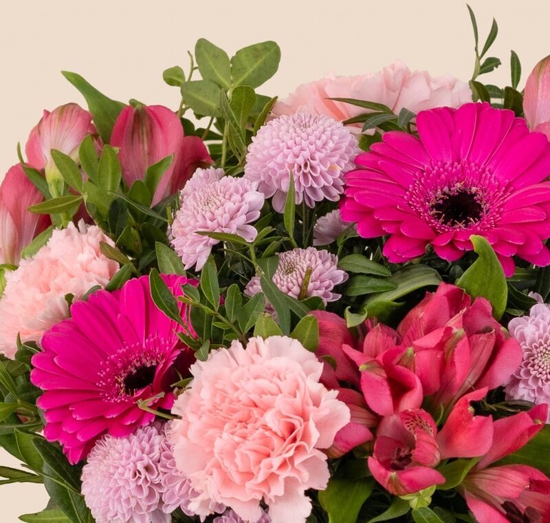 Bouquet du fleuriste Rose - Livraison de fleurs- Interflora