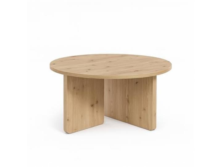 Dekori Möbel, FAVI Couchtisch, 60 oder 75 cm, minimalistisch und zeitlos (Artisan, 75 cm)