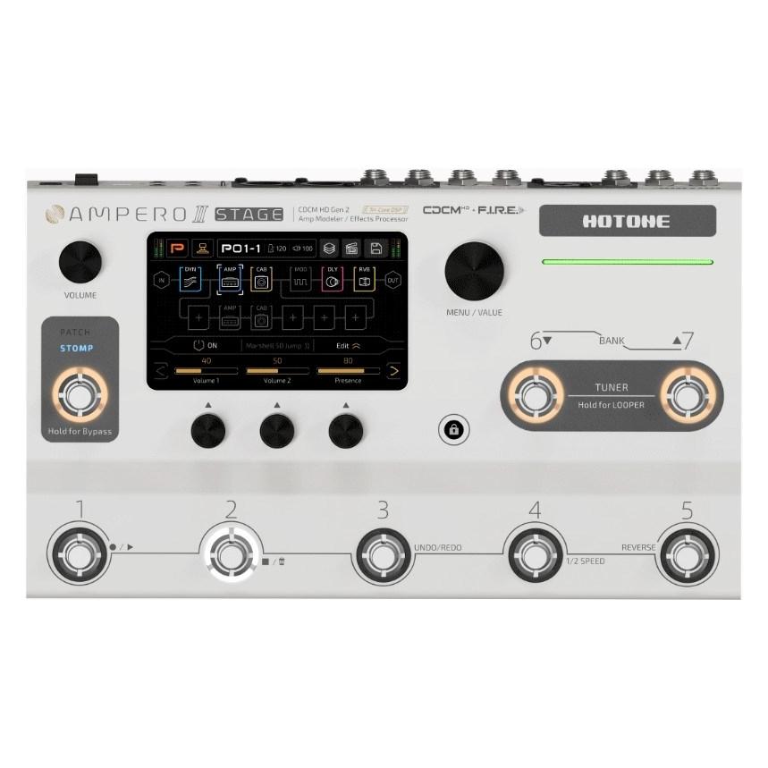 Hotone Ampero II Stage (Bass, Gitarre) (HTAMPSTAGEUK)