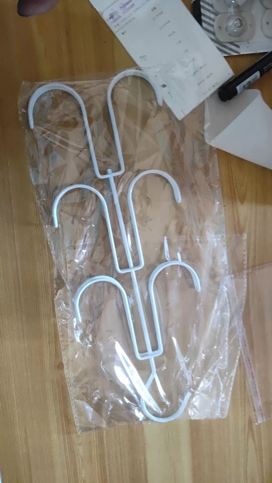 INF Home Closet Organizer Rack Weiß