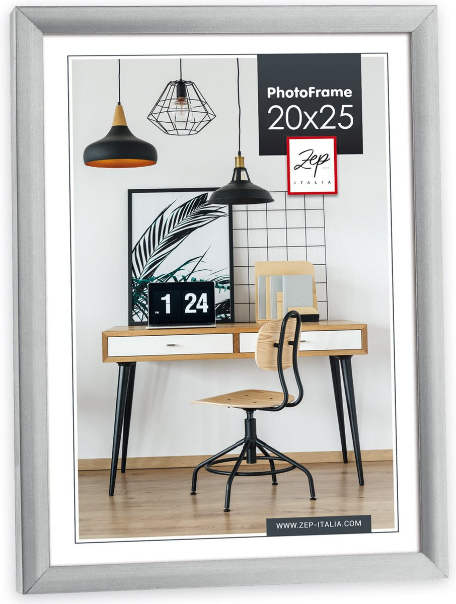 Zep Kunststof Fotolijst New Easy Zilver