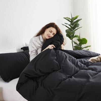 All Categories Goods Ultra Soft Duvet Cover Set Luxury Microfiber Bedding Comforter Cover king navi