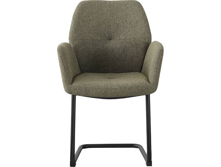 Stuhl Oslos grün Polyester
