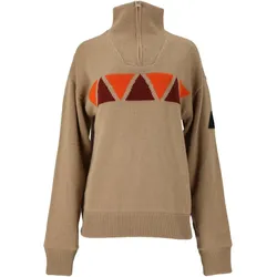 SOS Aboda Windstopper Strickpullover 1137 - pine bark M