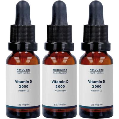 Vitamin D 2000 Öl x3 3x15 ml