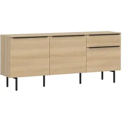 Tom Tailor TV-Lowboard Color Puzzle 24 Holzoptik Oak