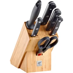 Zwilling Gourmet Messerblock natur 7-teilig, Messerblock, Braun