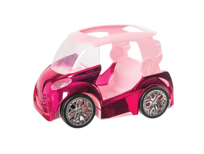 Voiture Miniature Rose Chromée MONDO