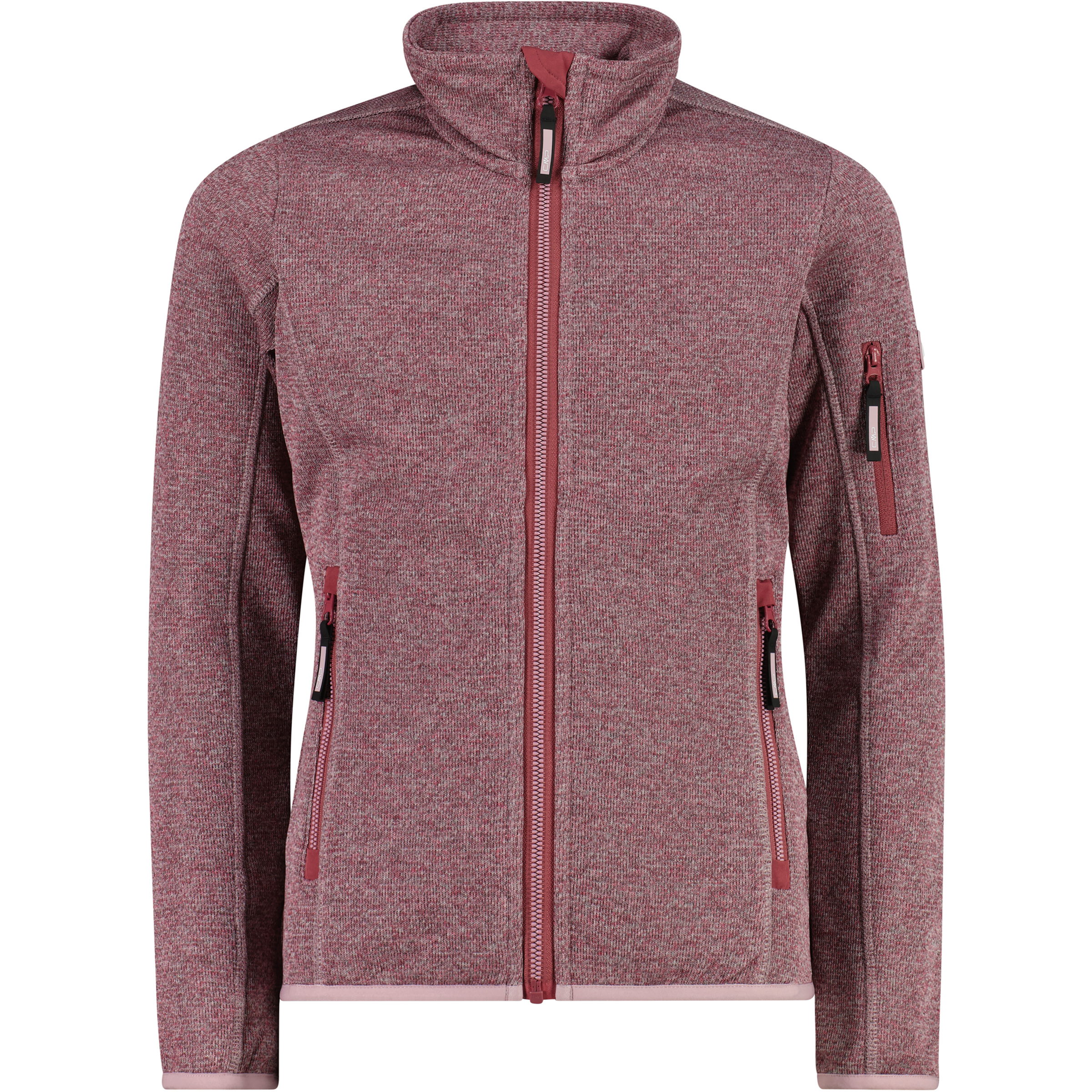 CMP Kinder Fleecejacke lila Größe 98 Trekking Schnell trocknend