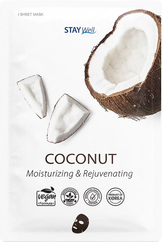 STAY WELL Coconut Sheet Mask 20g