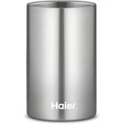 Haier Thermalflasche, Flaschenkühler, Silber