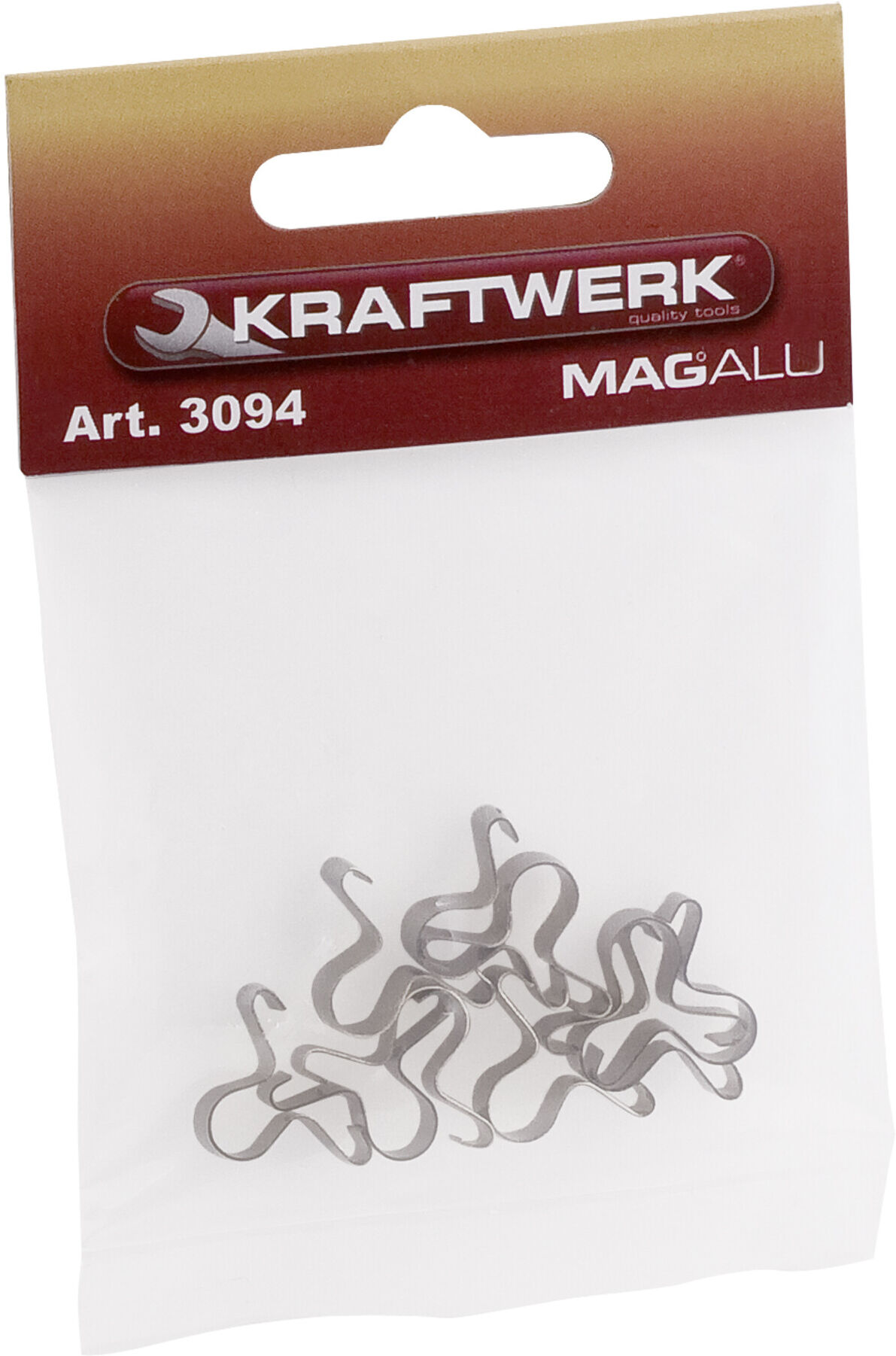 Kraftwerk MAGALU 10 Stk. Stecknuss-Clips 1/4" (3094)