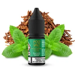 Menthol Tobacco 10ml NicSalt Liquid by Pod Salt 10ml / 20mg