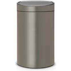 Brabantia Touch Bin, Abfalleimer, Grau