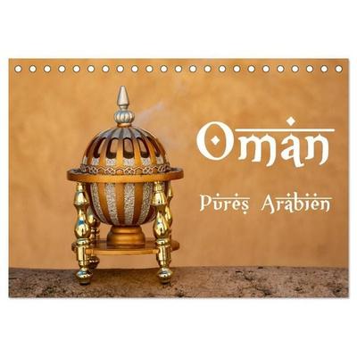 Oman - Pures Arabien (Tischkalender 2027 DIN A5 quer), CALVENDO Monatskalender