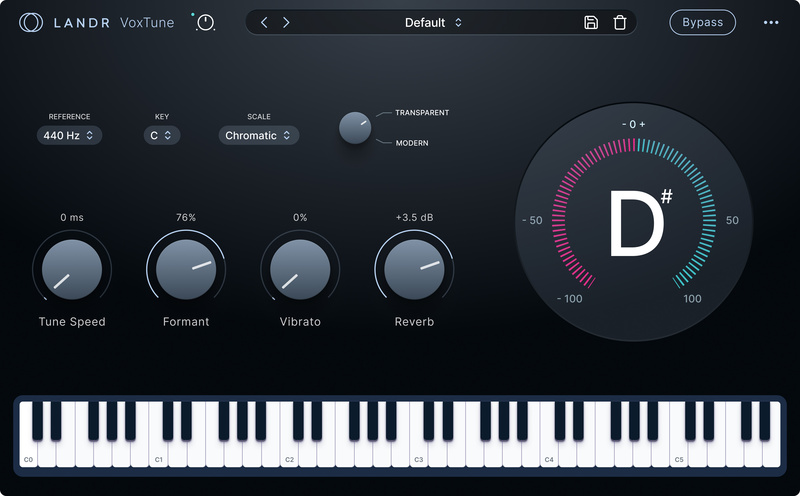 LANDR VoxTune