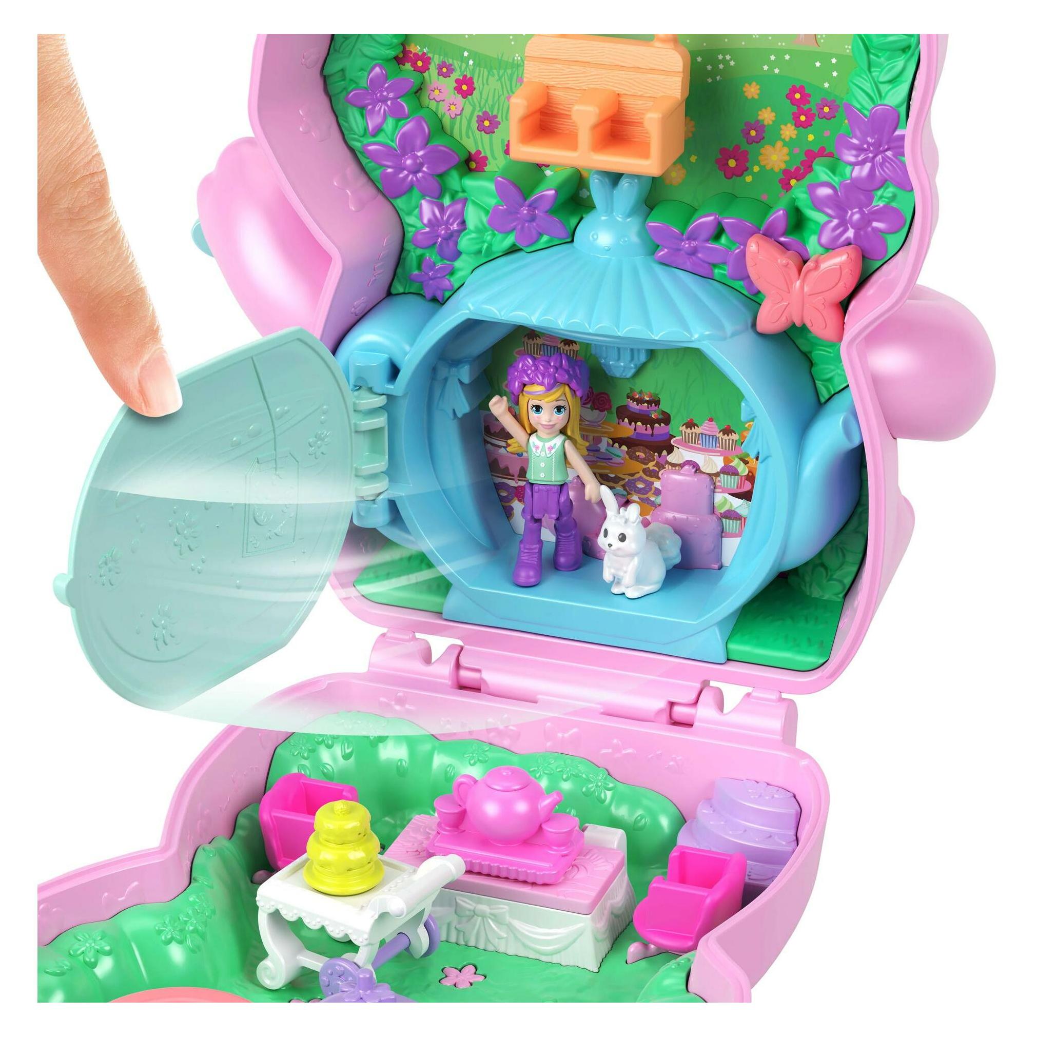 Polly Pocket Puppen-Set mit Zubehör (Zufallsmodell) (JFG56)