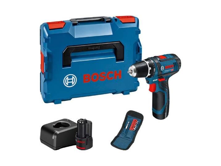 Bosch Akku-Bohrschrauber GSR 12V-15 Professional 2 Ah