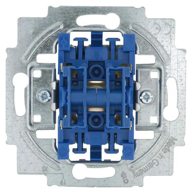 Busch-Jaeger wipschakelaar-inlegstuk type 2000/5 US, serie-aansluiting voor 2 wipschakelaars, 10A, inbouw, 1 stuk