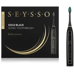 Seysso, Elektrische Zahnbürste, Gold Black SE03B sonic toothbrush