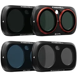 Freewell Insta360 Luna Ultra Filter-Set für den Alltag (4-teilig), Action Cam Zubehör