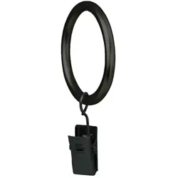 Mydeco Rundringe 8er-Set   ¦ schwarz ¦ Stahl ¦ Maße (cm): B: 0,5 H: 5