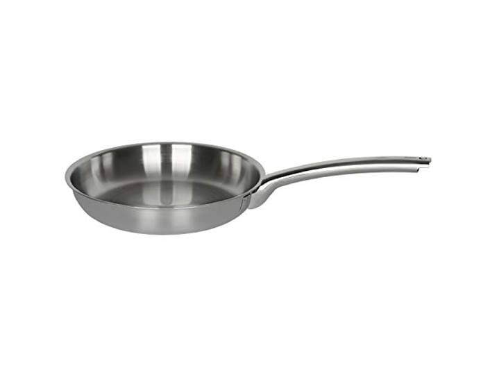 Piazza 110740 Bratpfanne aus Edelstahl, 3-lagig, Durchmesser 40 cm, Höhe 6,5 cm