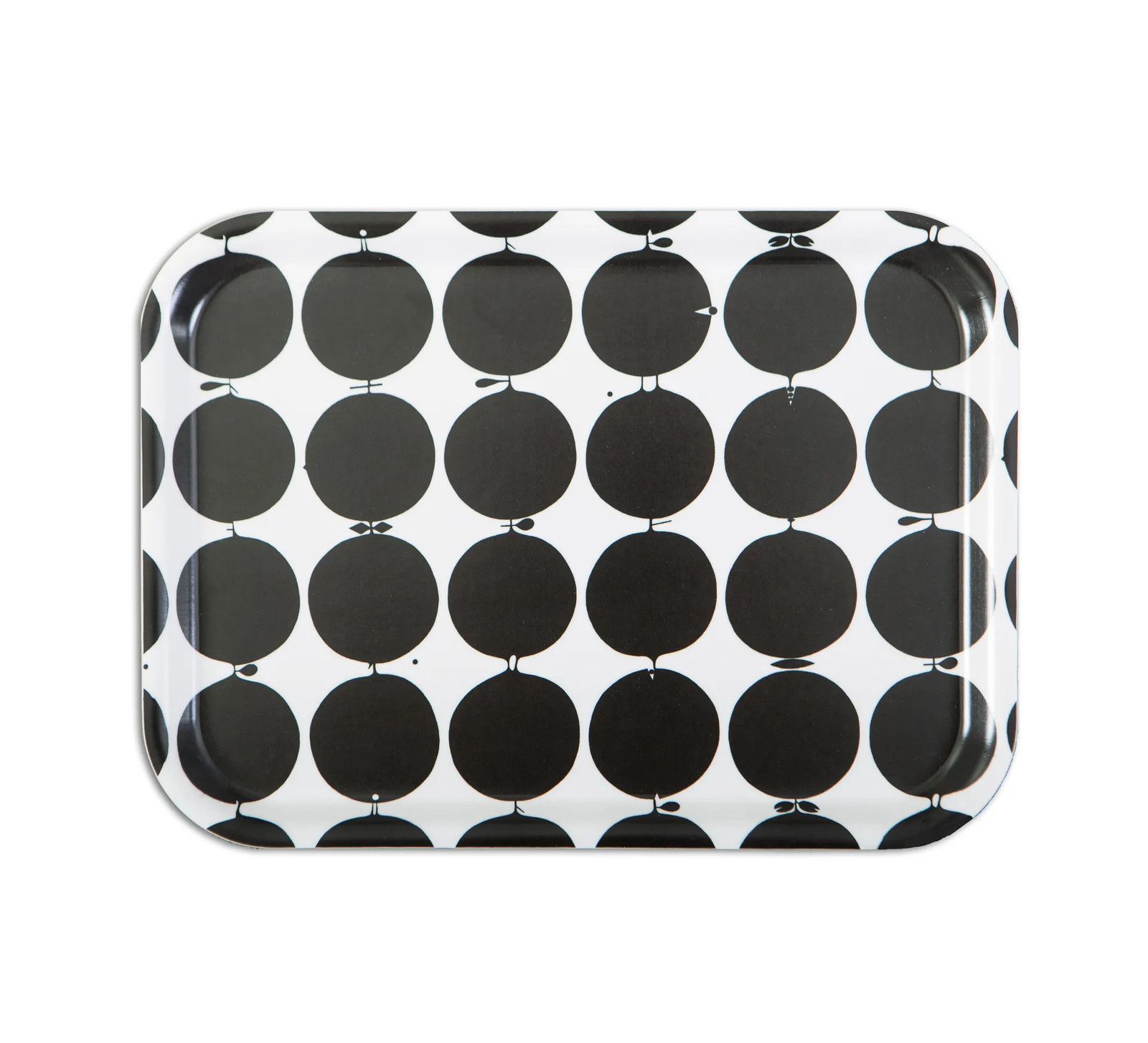 Opto Design Tallyho dienblad Zwart-wit B: 36 cm, D: 28 cm