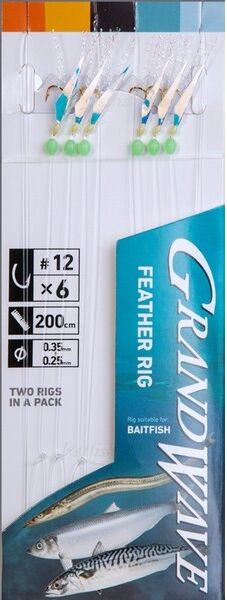 Daiwa Grandwave Feather Rig Gwfr2-12