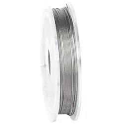 Schmuckdraht, silber, 0,4 mm, 5 m