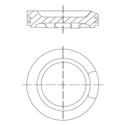 MAHLE Kolben 033 04 00 für CUPRA