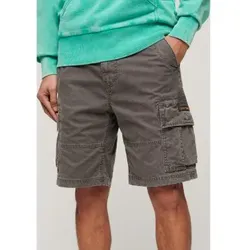 Superdry für Herren. M7110434A Cargo-Shorts Schweres Grau (34), Lässig, Baumwolle