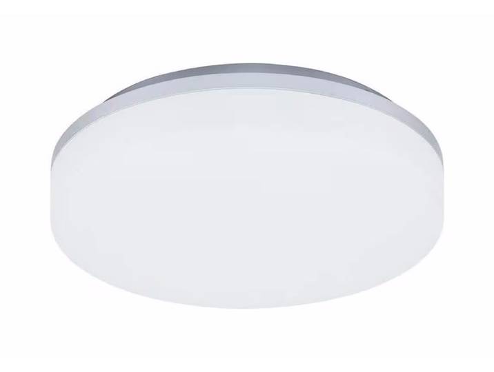 Ledeshi LED SLICE CIRCLE N II silber, 10/15W, 3000/4000K, IP54, Phase Anbauleuchte – Deckenlampe/Wandlampe
