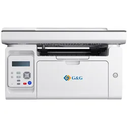 G&G M2022NW s/w Multifunktions-Laserdrucker 22 Seiten/ Min. (Laser, Schwarz-Weiss), Drucker, Weiss