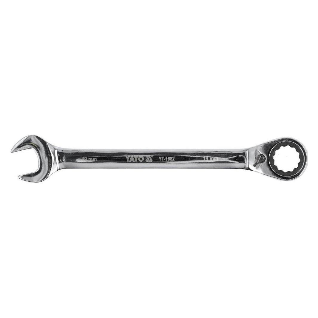 Yato Ratchet Combination Wrench 19mm (19 mm) (YT-1662)