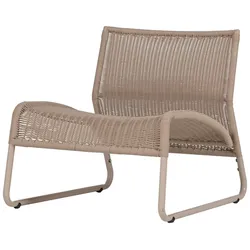 Gartensessel West - Polypropylen & Metall, Sand