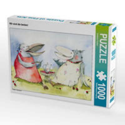 CALVENDO Puzzle Wir sind die besten! | 1000 Teile Lege-Größe 64x48cm Foto-Puzzle für glückliche Stunden