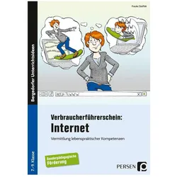 Verbraucherführerschein: Internet, Schulbücher von Frauke Steffek
