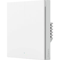 Smart Wall Switch H1 - eine Wippe mit Neutralleiter, Taster weiß