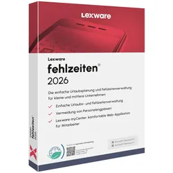 Lexware Fehlzeiten 2026 Jahreslizenz