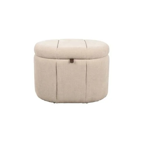 Zuiver Puffy eetkamerbank - beige - 60 cm