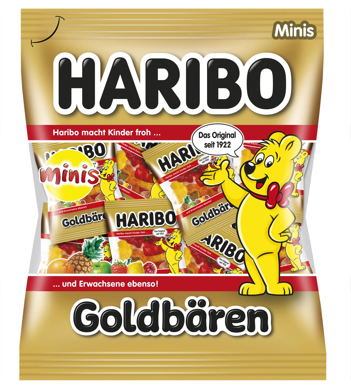 HARIBO Goldbären Minis Fruchtgummi 10002077