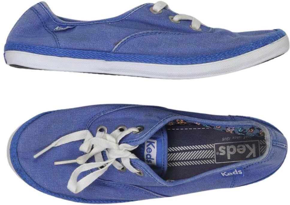 Keds Damen Sneaker, Blau, Gr. EU 39, kein / Etikett - Second Hand