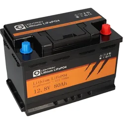 LIONTRON LiFePO4 LX 12,8V 80Ah BMS Hochstrom mit BMS mit 0% MwSt nach §12 Abs. 3 UstG