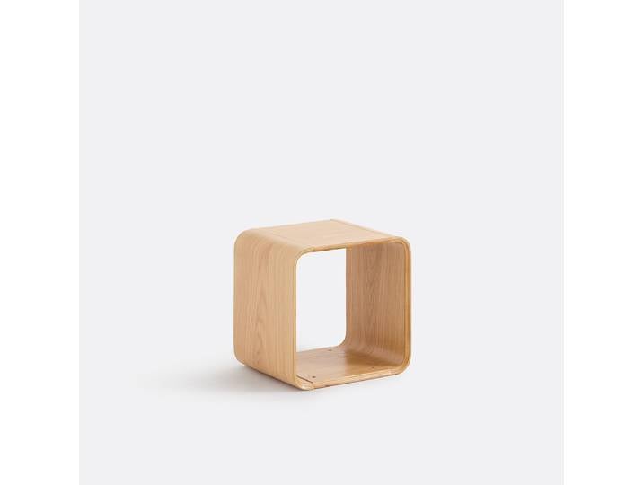 LA REDOUTE Étagère carrée plaqué chêne, Redag Beige Coloris Chêne