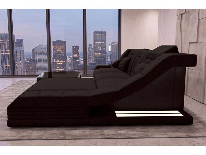 Ecksofa Turino L Form Stoffsofa
