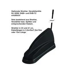 GPSD-6-60DW 2xLTE/5G/2xWLAN/GPS Haiantenne 0,3m Kabel, optional UKW/DAB+