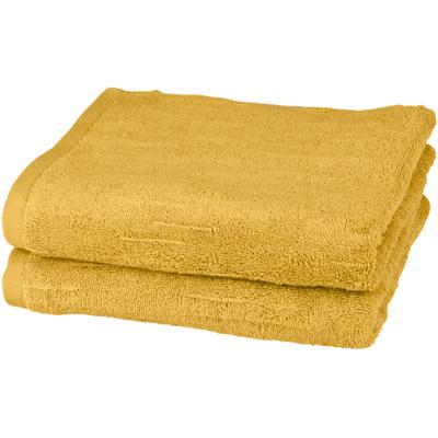 Handtuch ROSS "Premium", gelb (safran), B:50cm L:100cm, Frottier, Obermaterial: 100% Baumwolle, Handtücher, 100% Baumwolle