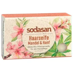 Sodasan Haarseife Mandel & Hanf